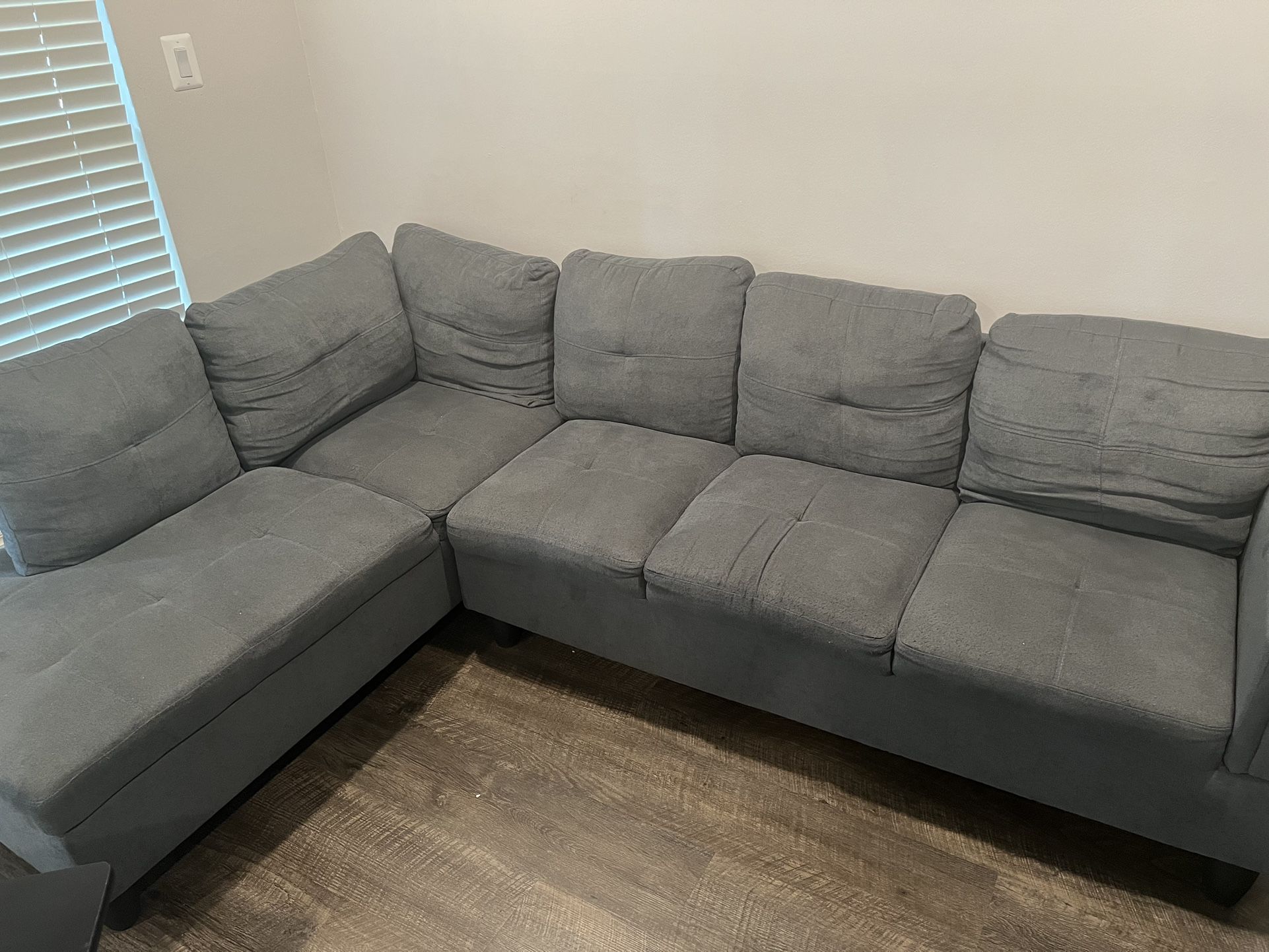 Blue Sectional Make Me An offer 