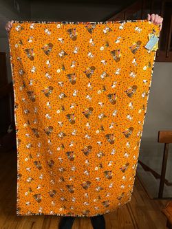 Handmade Snoopy Fall Quilt – 42” x 62”