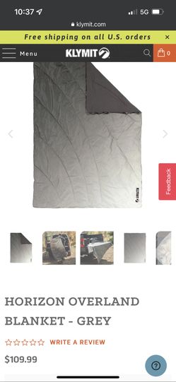 Klymit Overlander Horizon Blanket Brand New Unopened 