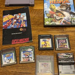Nintendo Games GameCube Snes Gameboy Color 