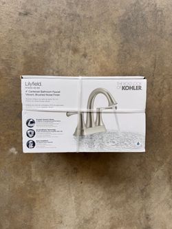 New Kahler Lilyfield 4” Centerset Bathroom Faucet R78046-4D-BN