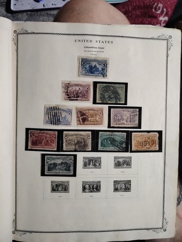 1893 Columbian Issue Short Set