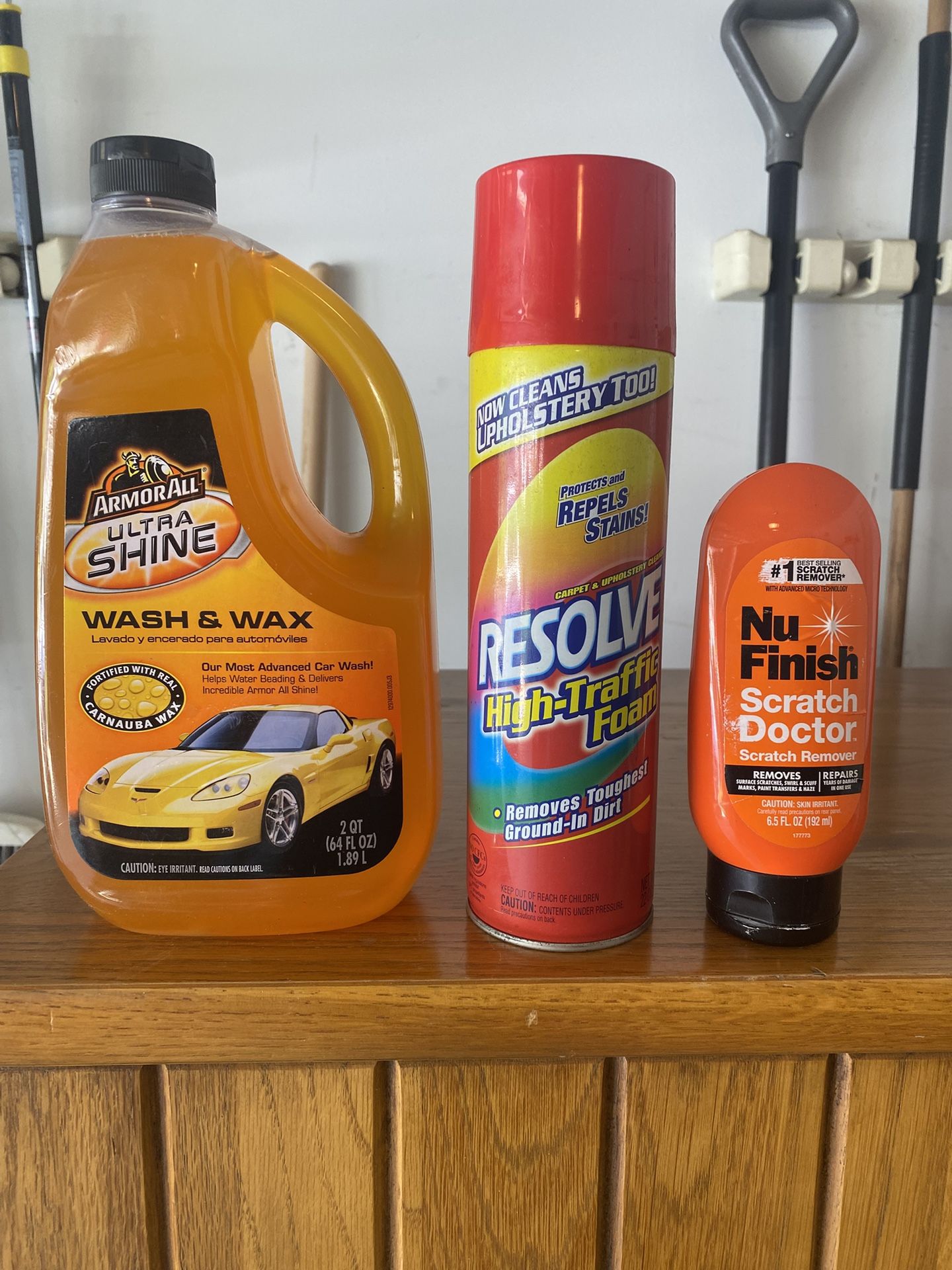 Auto Clean Supplies And Auto Fluids