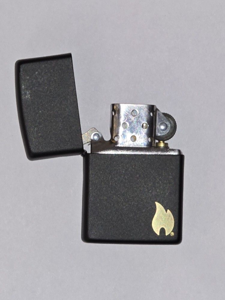 Zippo Golden Flame Lighter Dated D 23