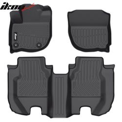 Fits 2015-2020 Honda Fit AT TPE All Weather 3D Floor Mats Cargo Liner Carpets