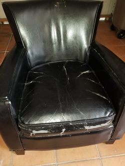 Leather sofa