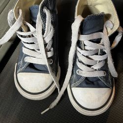 Blue Converse Shoes Chucks Size 8 Toddler