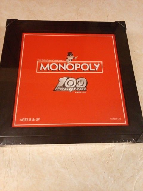 Snap-On Monopoly Board Game