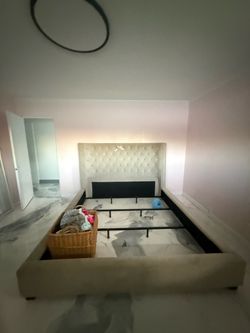 King bed frame