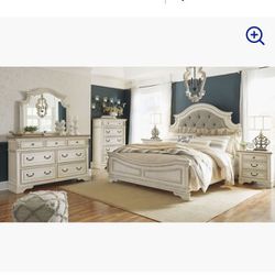 "Realyn" Bedroom Set By Ashley Furniture- $1400