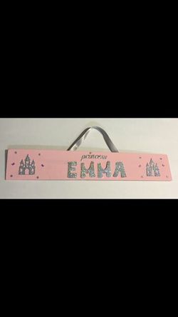 Princess name banners