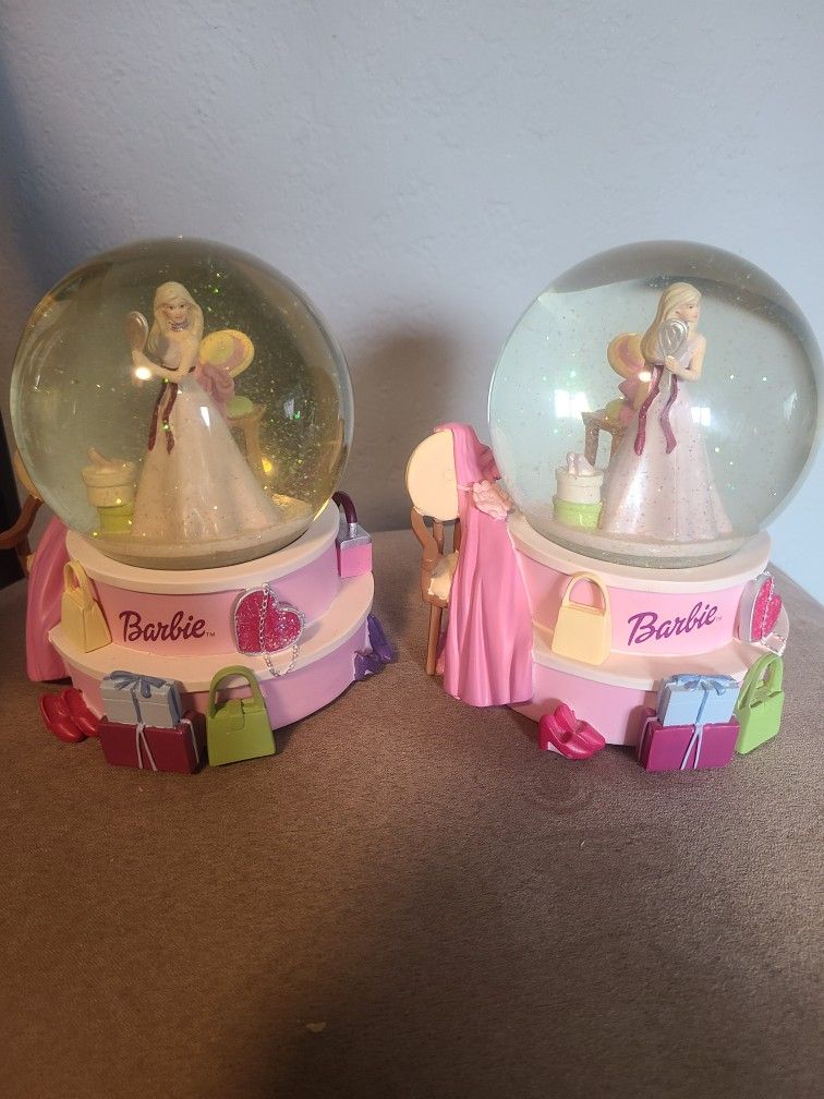 Barbie Snow Globes