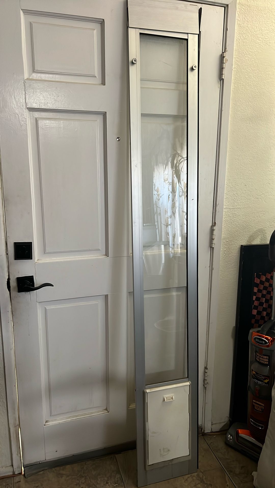 Small Dog Door for sliding door 6 Ft x 12 Inches