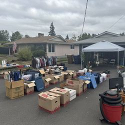 Garage / Yard Sale Today And Tomorrow 