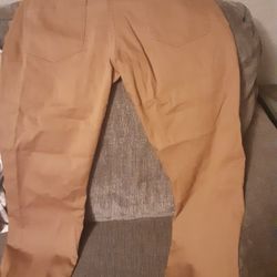New Men's Hudson &Barrow Nice Brown Pants Size 34/32
