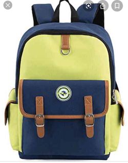 backpack for boys, bookbag for school kids boy & girl cute & lightweight Color: yellow