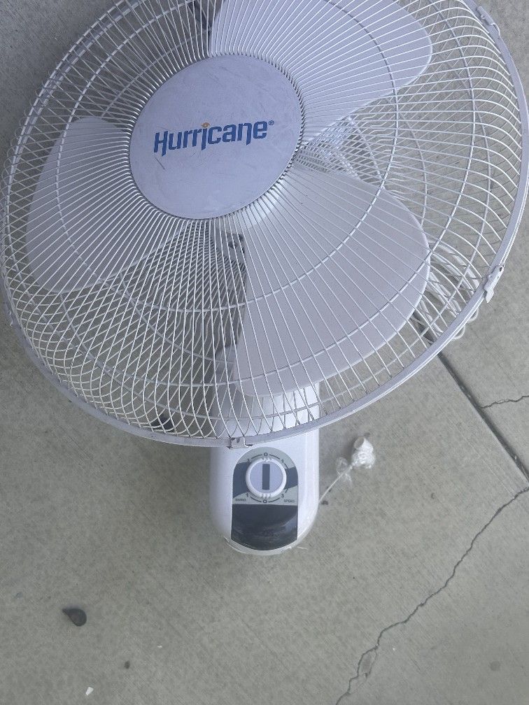 Hurricane Classic Oscillating Wall Mount Fan