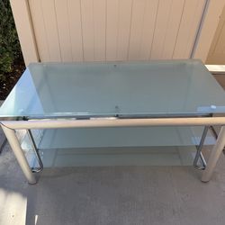 Tempered Glass TV Console Coffee Table