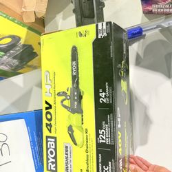 40V HP Brushless 14 in. Battery Chainsaw with 4.0 Ah Battery and Charger