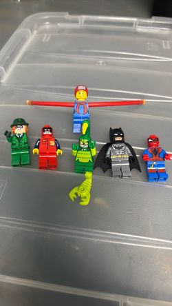 LEGO DC Marvel Minifigures Lot of 5