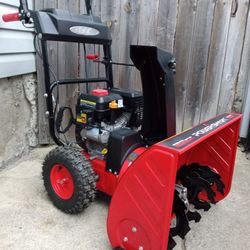 Like-New Powersmart 26" Inch 2-Stage Gas Self Propelled Snowblower With Electric Start And Heated Hand Grips