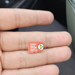 MicroSD 512GB Lexar V30 A2 – Alta velocidad para Nintendo Switch / Android / Cámara