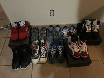 Jordans and Nikes size 9.5