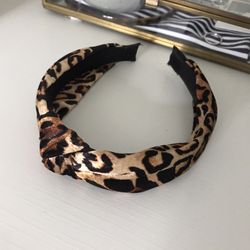 Leopard Print Hair Band