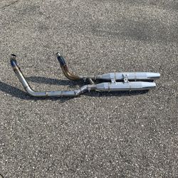 2003 Harley FatBoy Stock Exhaust 