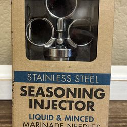 Seasoning Injector-stainless steel- NEW Still In Original Packaging