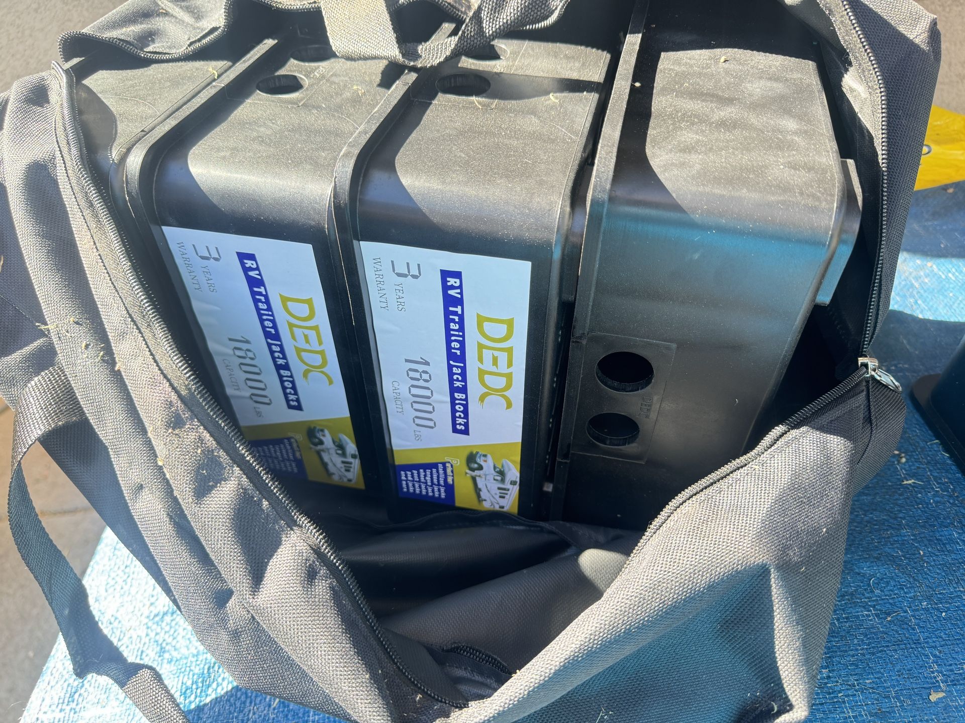 Rv Trailer Jack Blocks