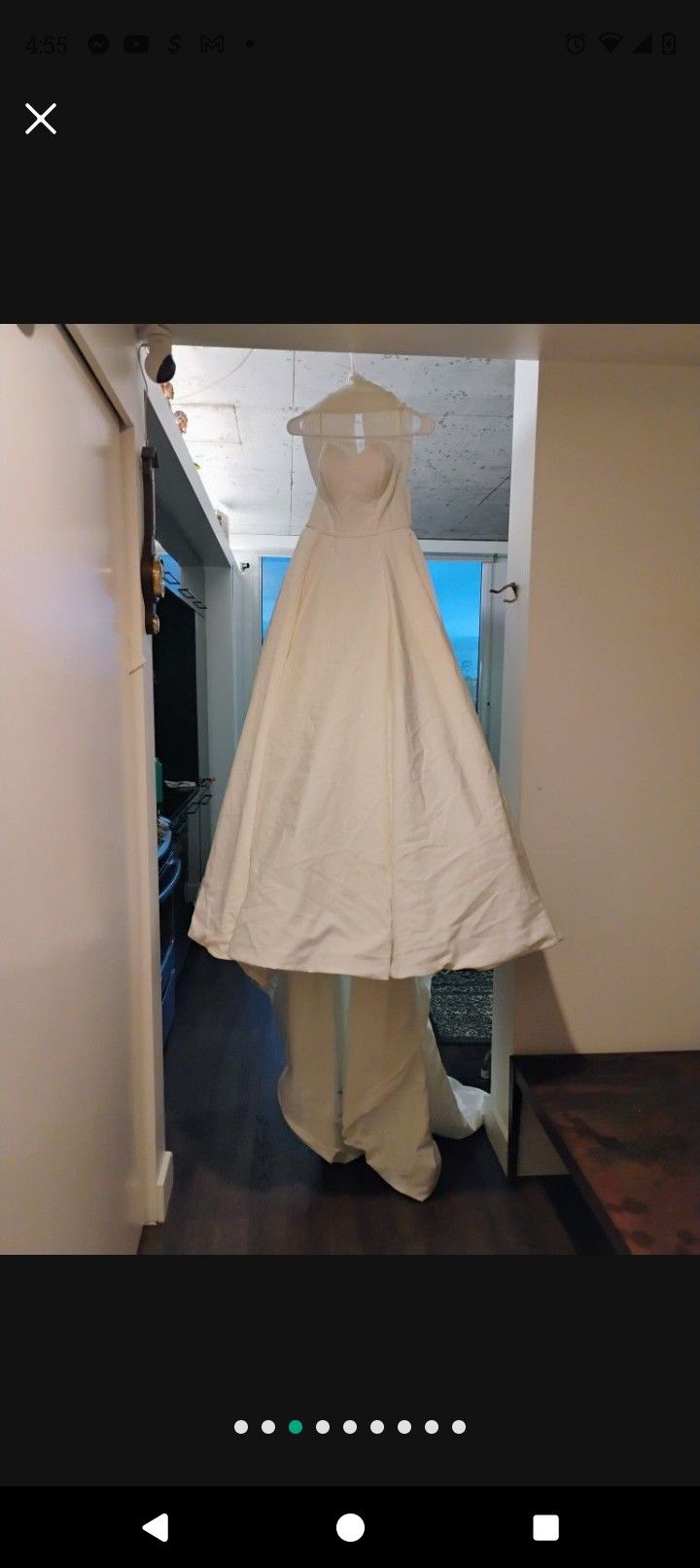 Deluxe bridal Size 8 Wedding Dress