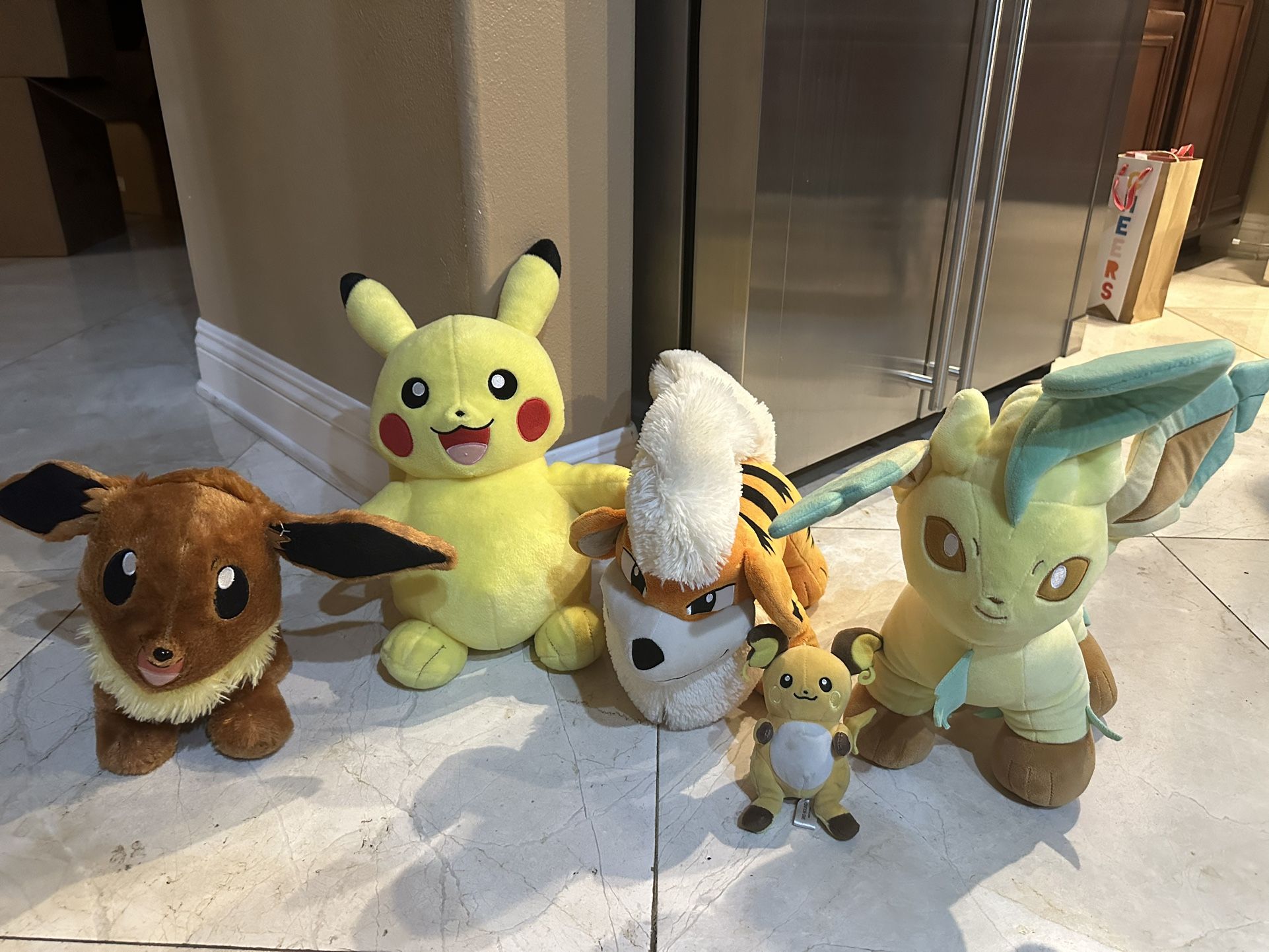 Pokémon Plushies Build A Bear