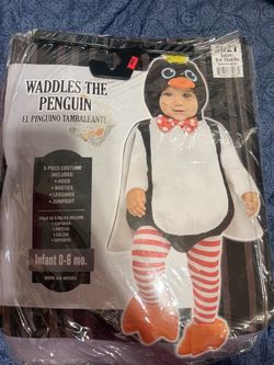 Waddles the penguin Halloween costume size 0-6 months