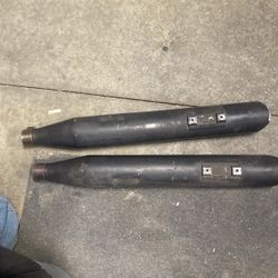 1(contact info removed) Vance & Hines 4” twin slash