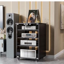 PAKASEPT Media Storage AV Receiver Cabinet