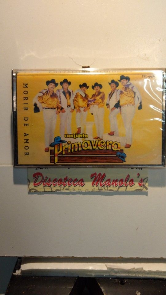 CONJUNTO PRIMAVERA - MORIR DE AMOR - CASSETTE