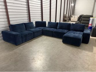 Blue Rooms To Go Sectional