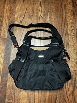 STORKSAK BlackVersatile  Diaper Bag