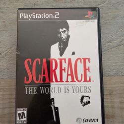 Scarface- The World is Yours Ps2 Video Game Complete In Box (CIB)