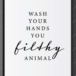 Bathroom Framed Poster 8x10