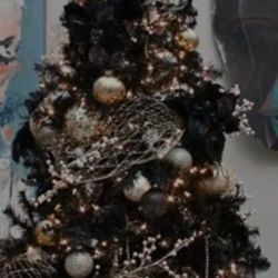 Medium Size Pre Lit Christmas Tree