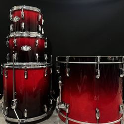  Pearl 5 Piece Drum Set 