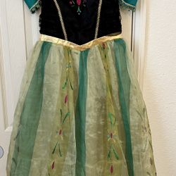 Disney Store Princess Anna Coronation Dress 