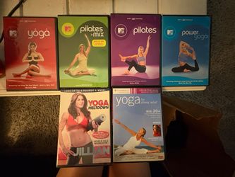 Yoga DVDs assorted