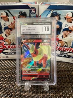 Pokémon 2021 Korean Eevee Heroes holo Gem-Mint 10