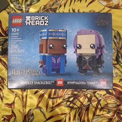 Lego 40618 Harry Potter Brick Headz Kingsley Shacklebolt & Nymphadora Tonks NISB