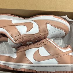 Rose gold Dunks 7W