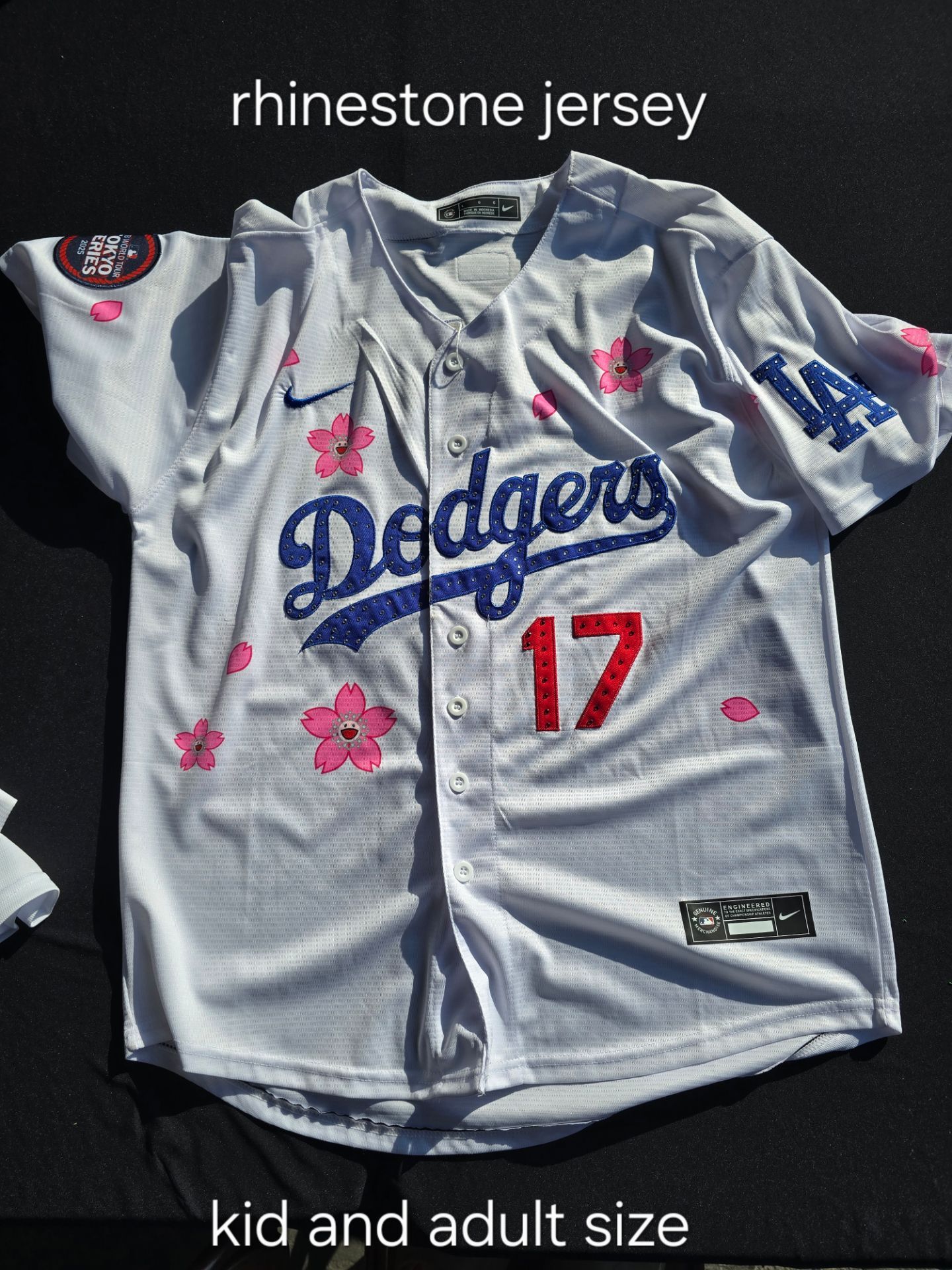Bedazzled Ohtani Dodger Jersey