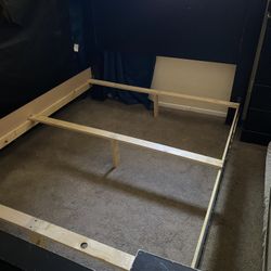 Queen bed frame With Base